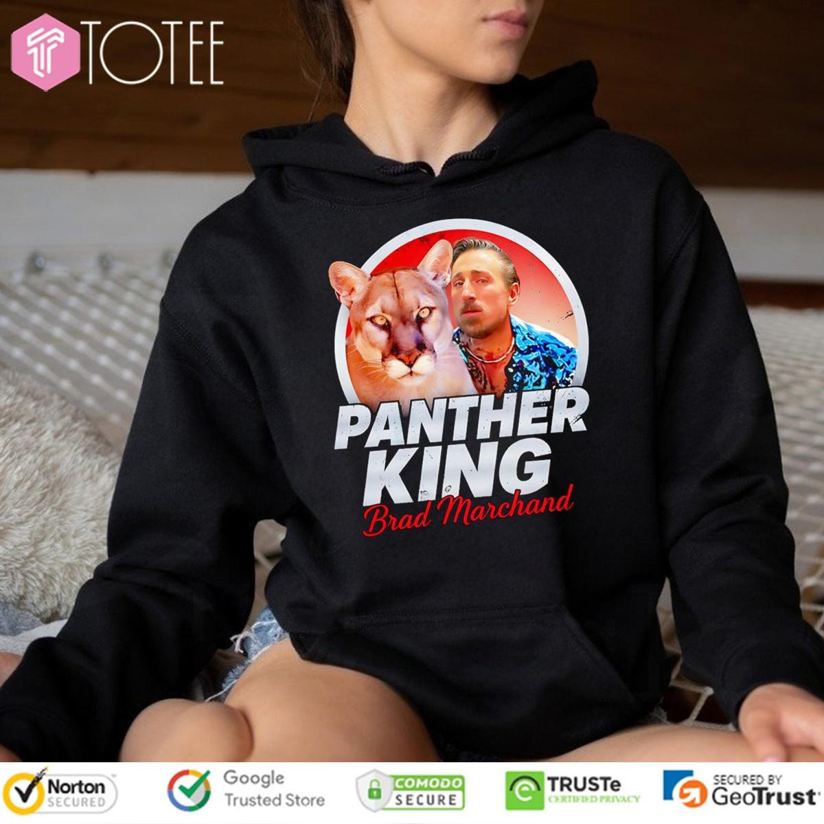 Panther King Parody Tiger King Joe Exotic Brad Marchand Florida Panthers T-shirt 2
