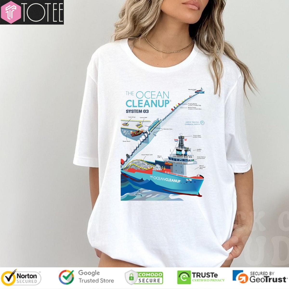The Ocean Cleanup System 03 T-shirt 1