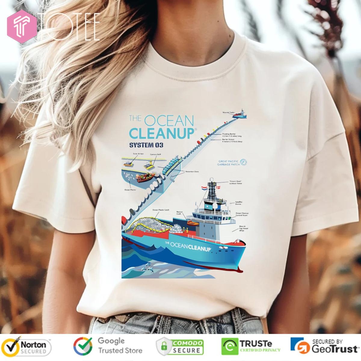 The Ocean Cleanup System 03 T-shirt 4