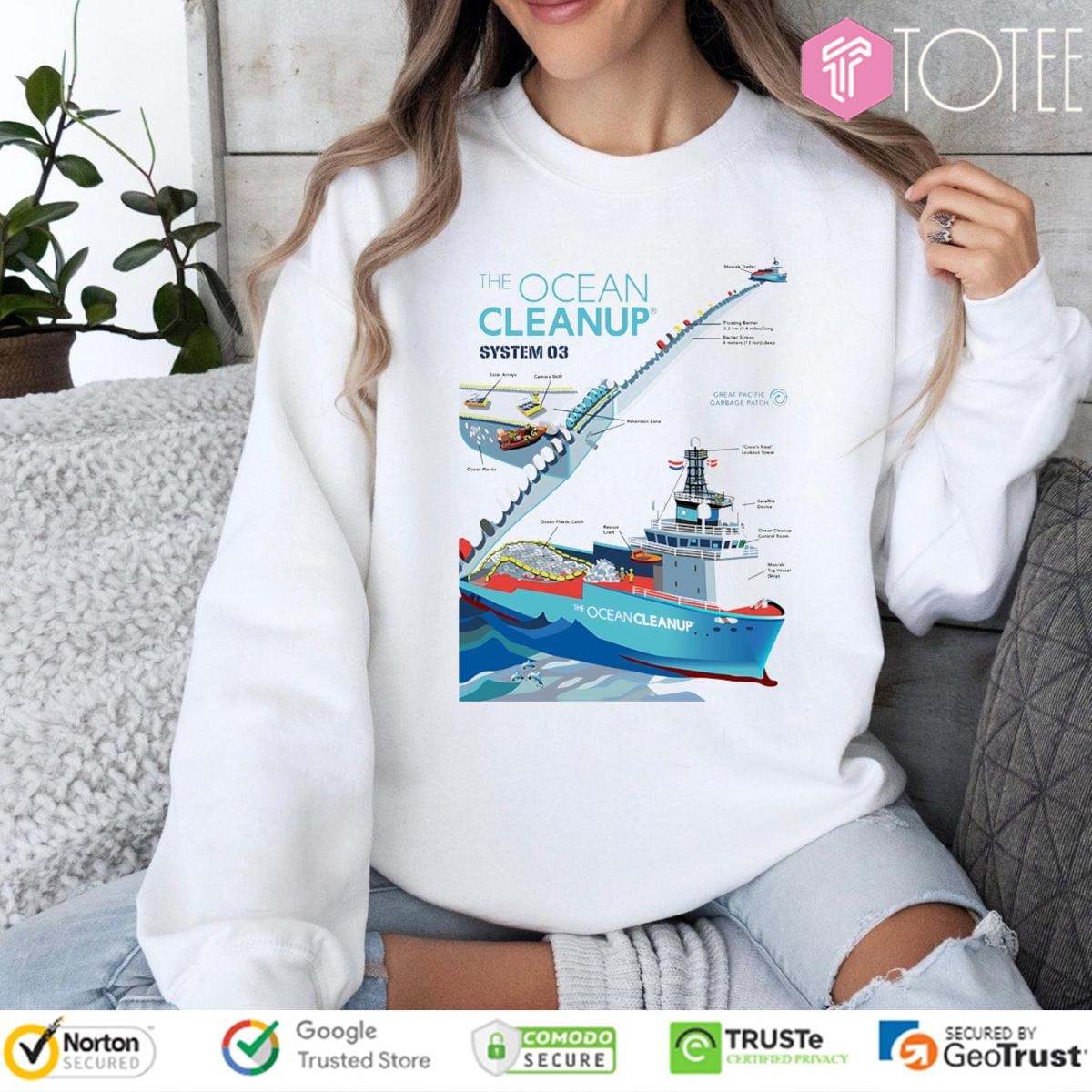 The Ocean Cleanup System 03 T-shirt 3