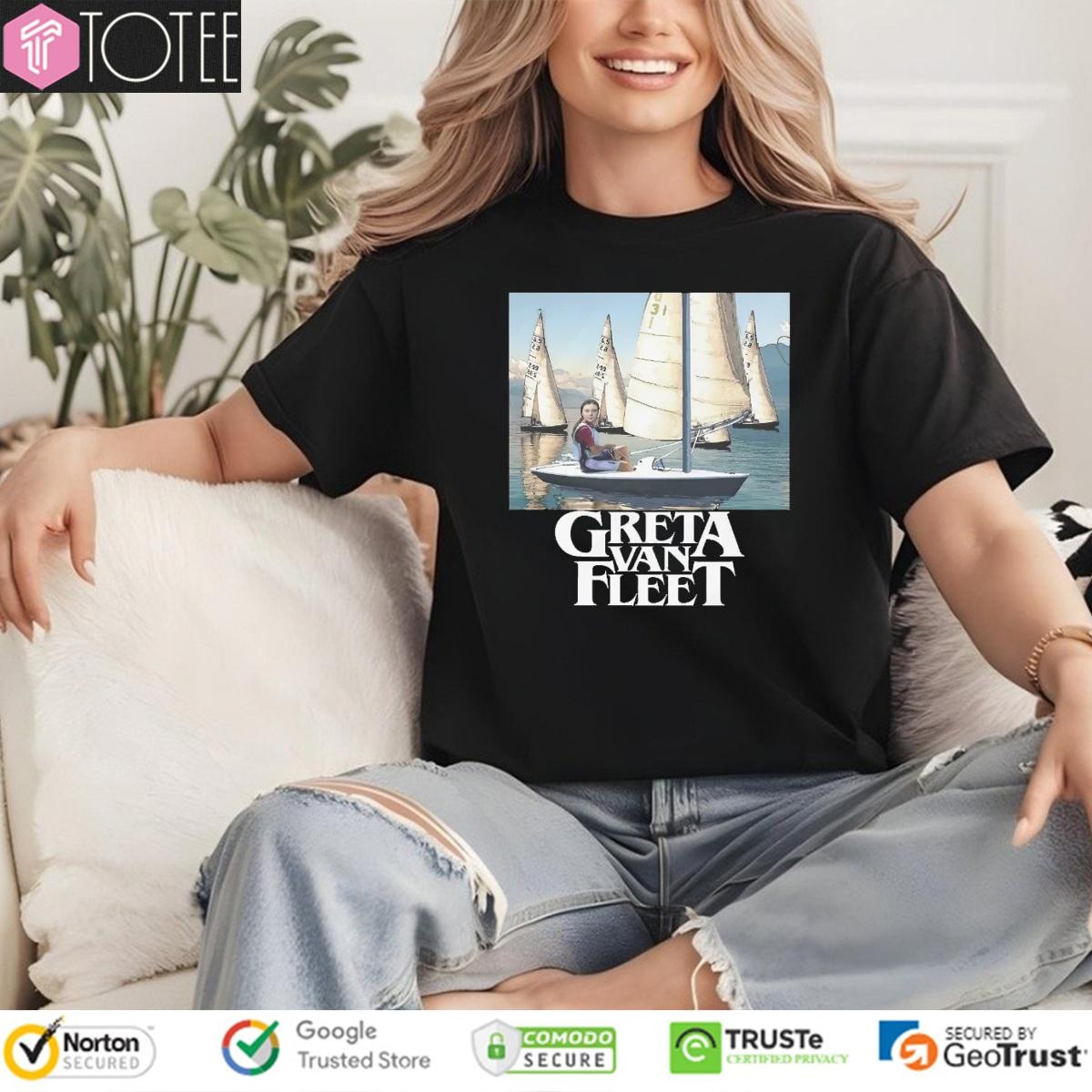 Greta Van Fleet Sailboat T-shirt 4