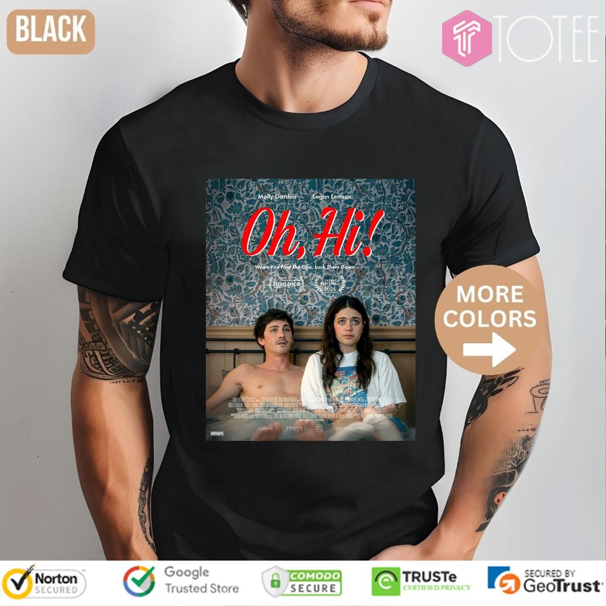 Logan Lerman And Molly Gordon Movie Oh Hi Summer Situationship T-shirt