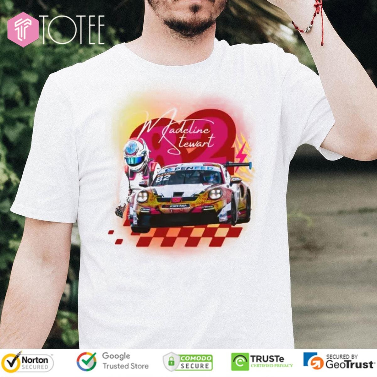 Madeline Stewart 82 Nascar 2025 Incoming Retro Style T-shirt 4