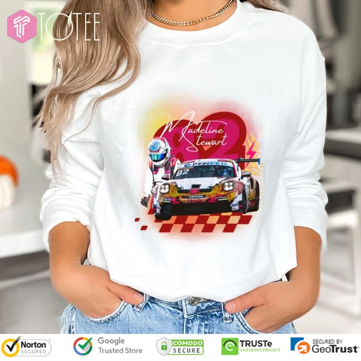 Madeline Stewart 82 Nascar 2025 Incoming Retro Style T-shirt 3