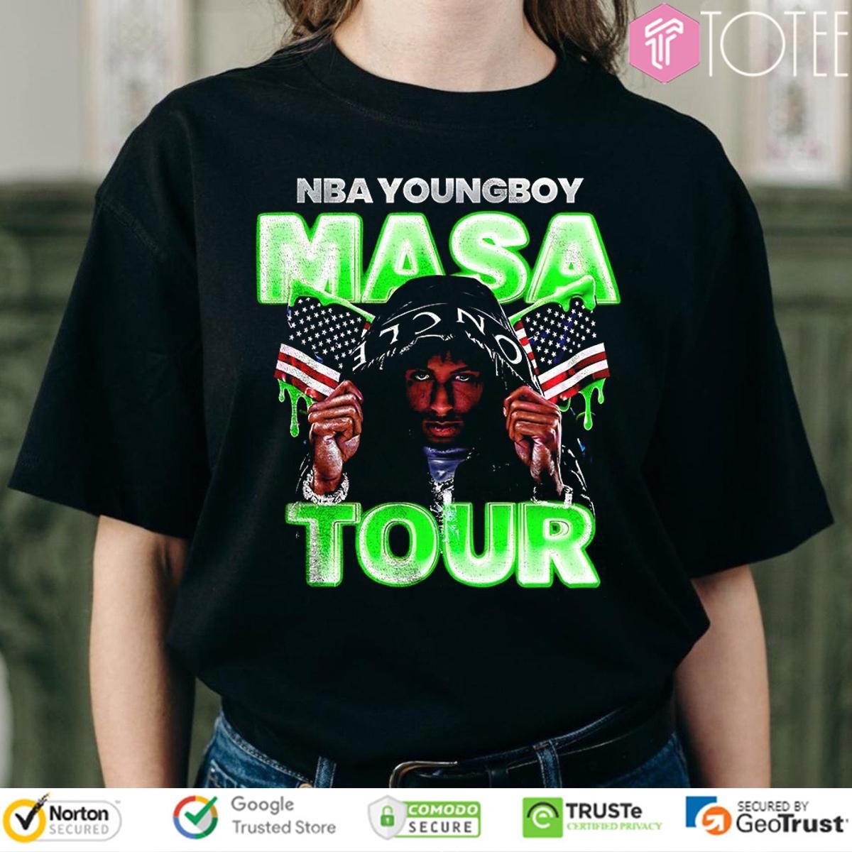 Nba Youngboy Masa Tour 2025 T-shirt
