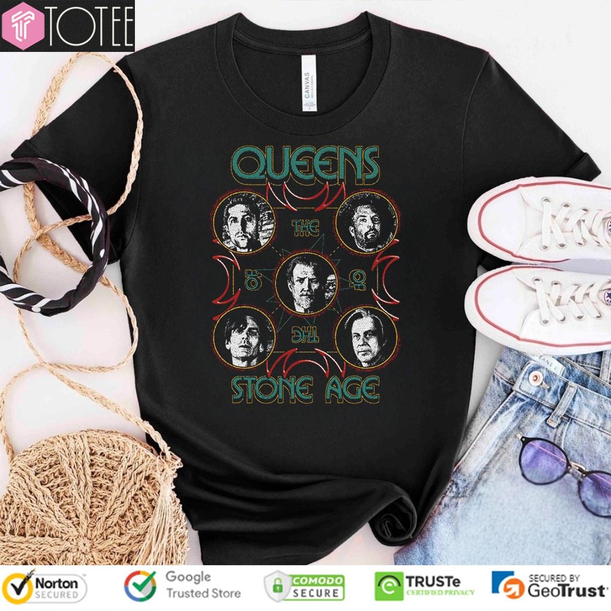 Queens Of The Stone Age Rock Band You Feral Or Tame T-shirt 1