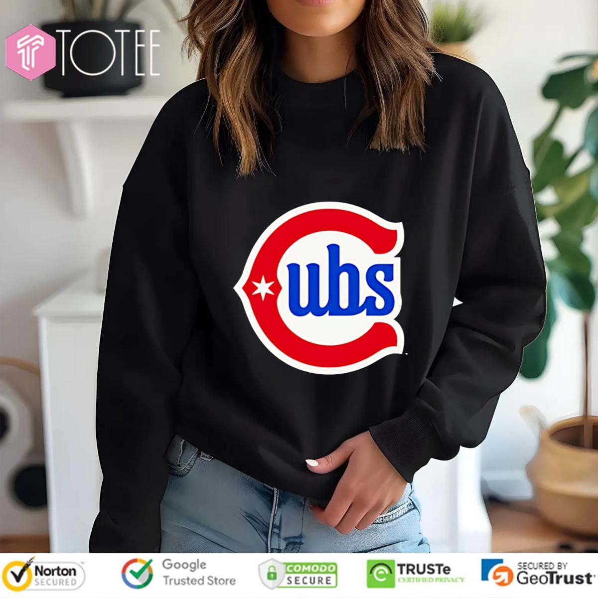 Chicago Cubs Alternate 2 Blues Logo T-shirt 3