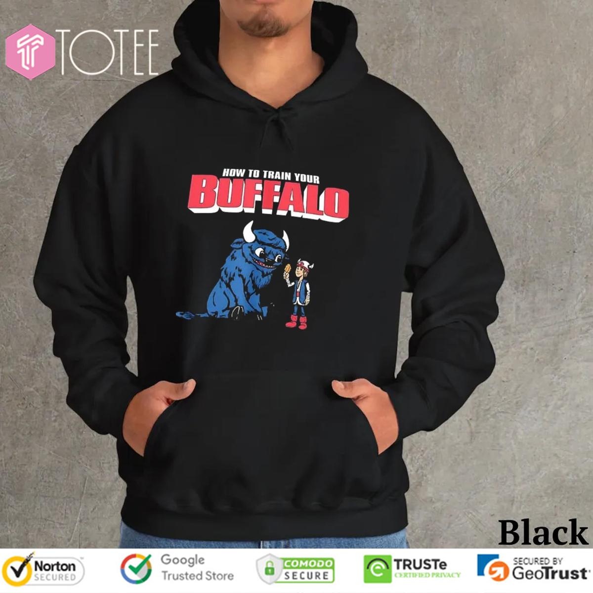 How To Train Your Buffalo Parody Buffalo Bills How To Train Your Dragon T-shirt 2