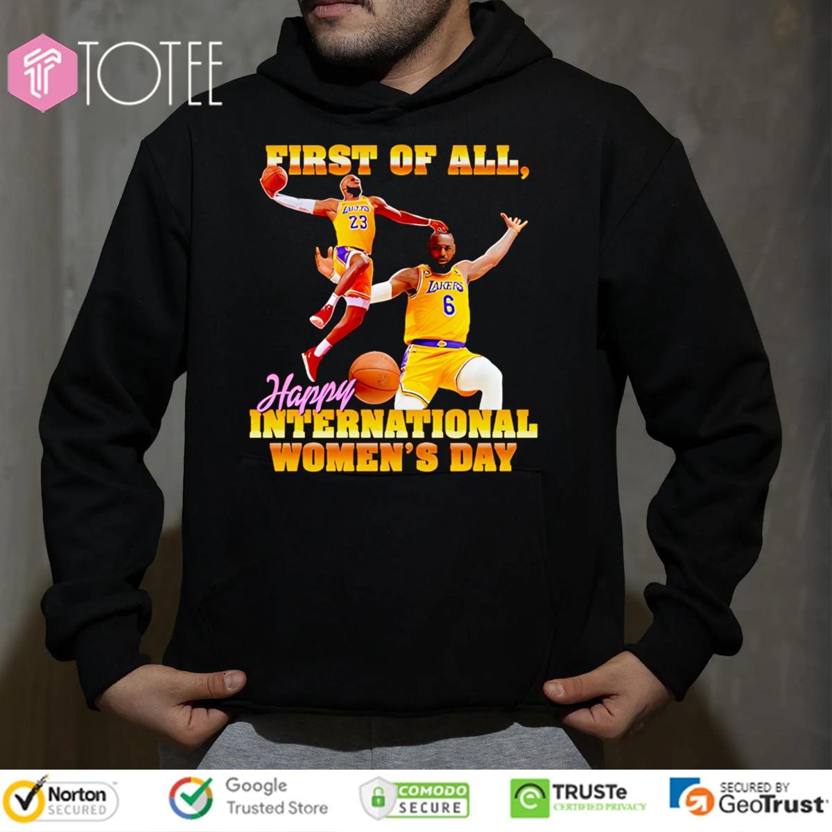 Lebron James Iwd Happy International Womens Day T-shirt 2