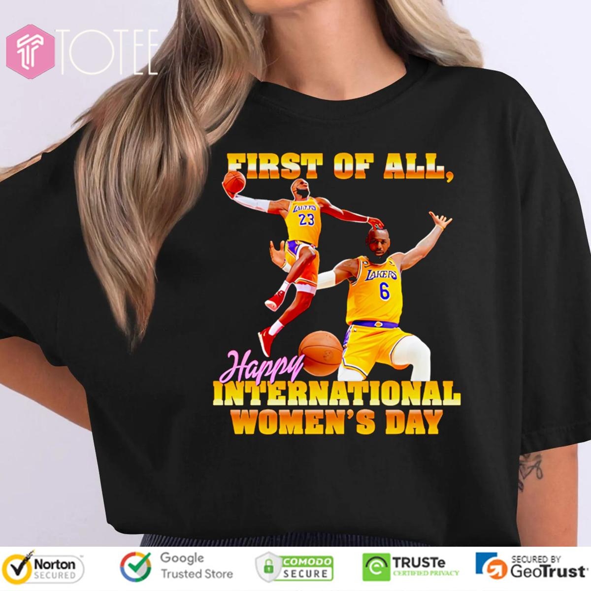 Lebron James Iwd Happy International Womens Day T-shirt 4