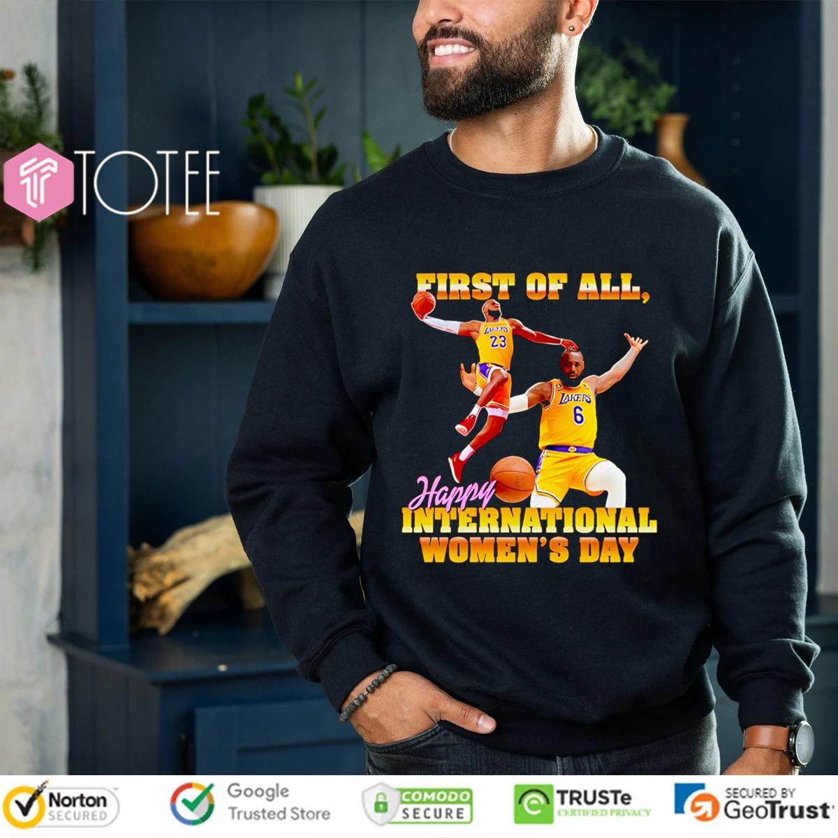 Lebron James Iwd Happy International Womens Day T-shirt 3
