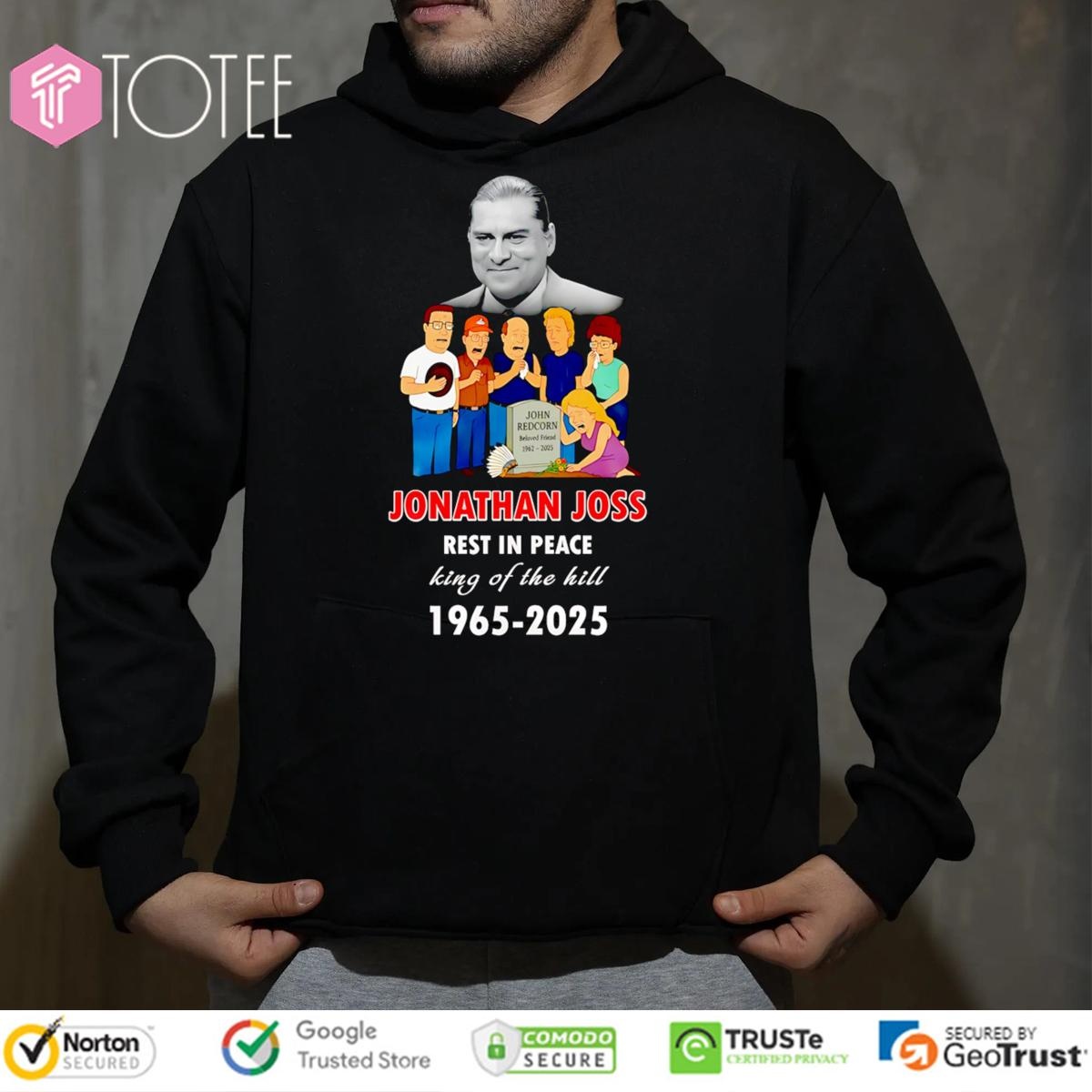 Rest In Peace Jonathan Joss 1965-2025 King Of The Hill T-shirt 2