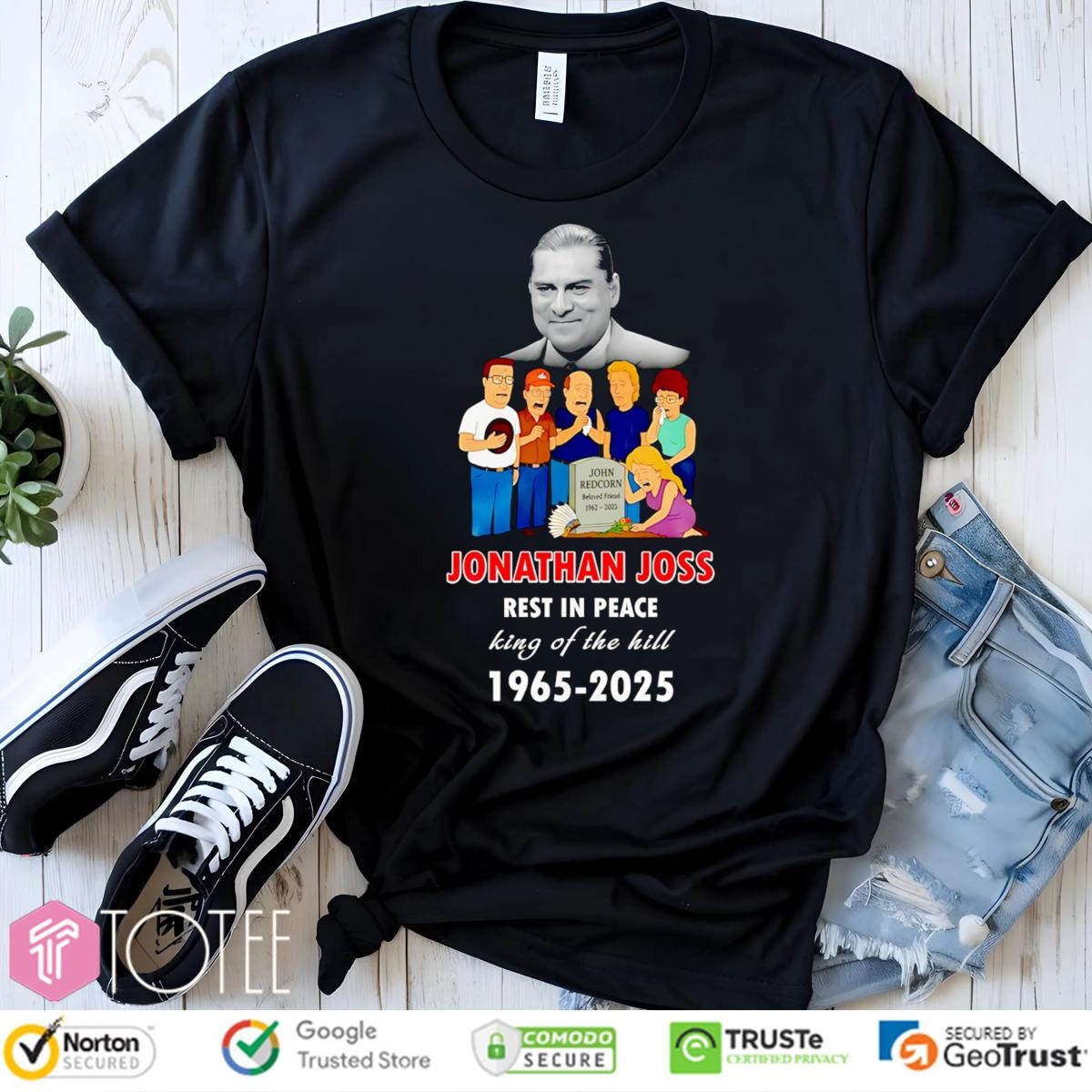 Rest In Peace Jonathan Joss 1965-2025 King Of The Hill T-shirt