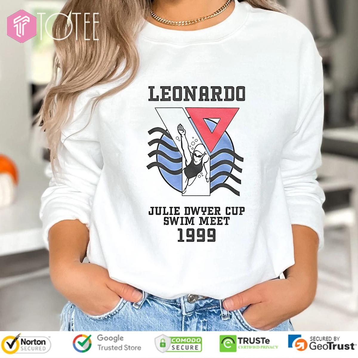 Leonardo Julie Dwyer Cup Swim Meet 1999 T-shirt 3