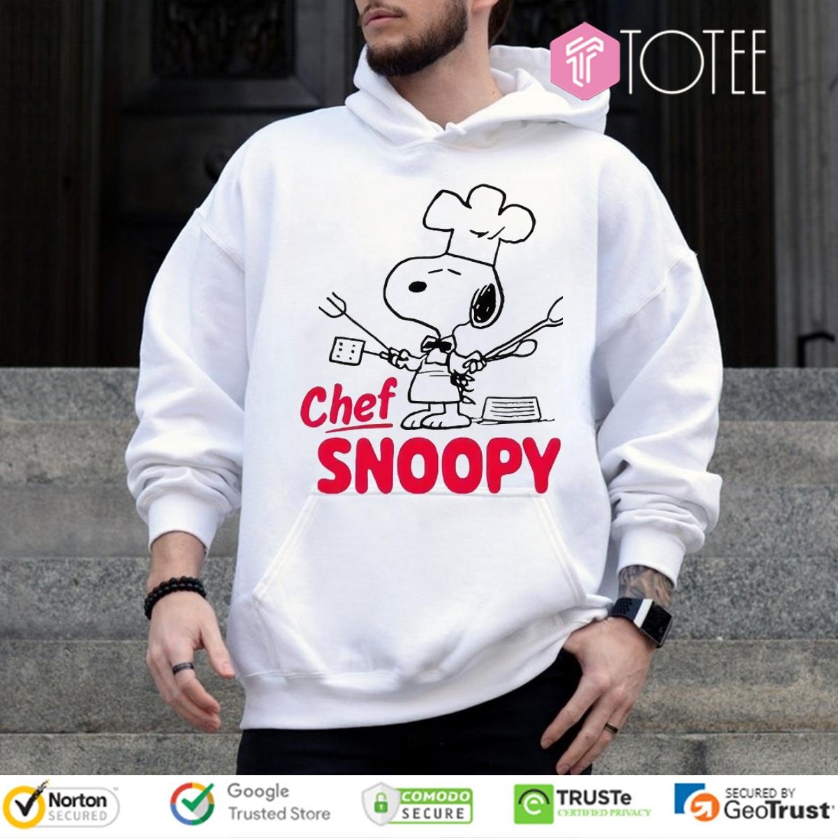 Jeremy Allen White Chef Snoopy T-shirt 2