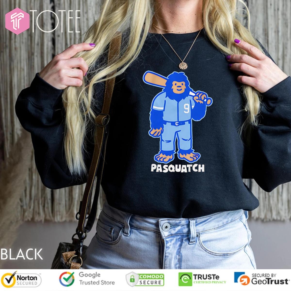 Pasquatch Parody Bigfoot Vinnie Pasquantino Kansas City Royals T-shirt 3