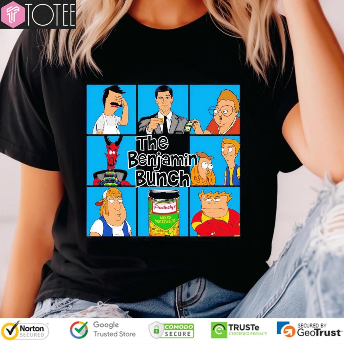 The Benjamin Bunch Cartoon Tv Shows T-shirt 4
