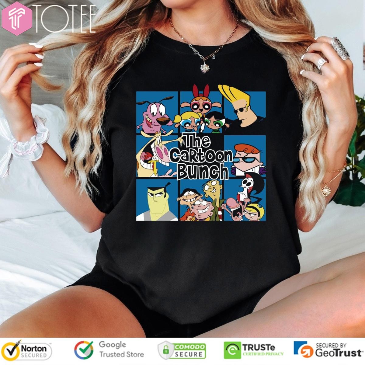 The Cartoon Bunch Tv Shows Characters T-shirt