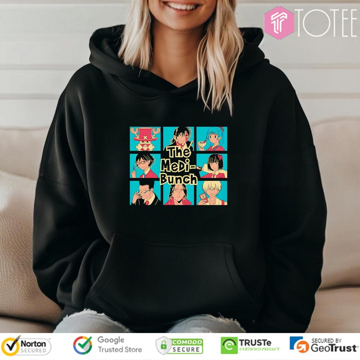 The Medi-Bunch Manga Characters T-shirt 2