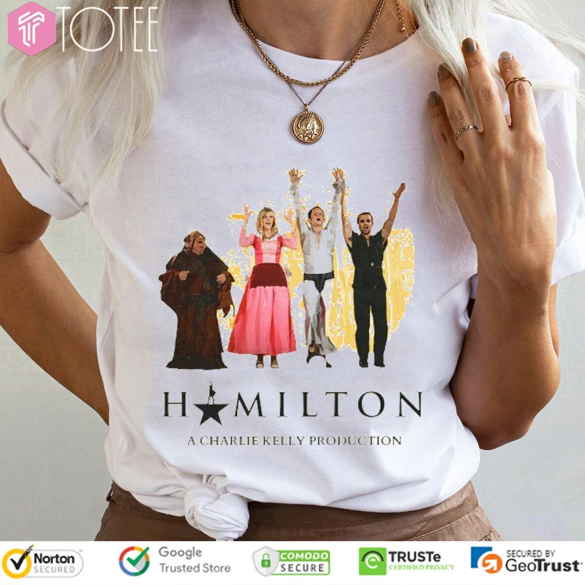 The Nightman Cometh Hamilton A Charlie Kelly Production T-shirt 4