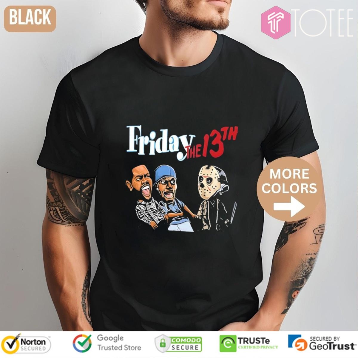 Friday The 13Th Movie Jason Damn Meme T-shirt