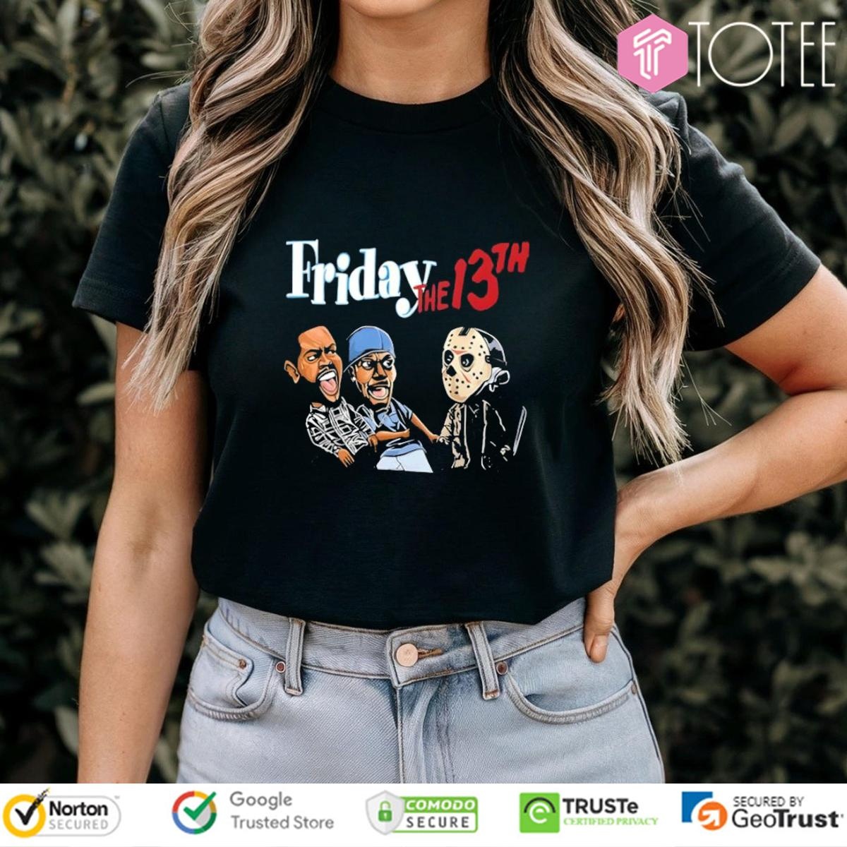 Friday The 13Th Movie Jason Damn Meme T-shirt 4