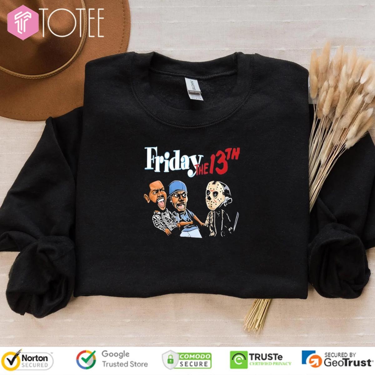 Friday The 13Th Movie Jason Damn Meme T-shirt 3