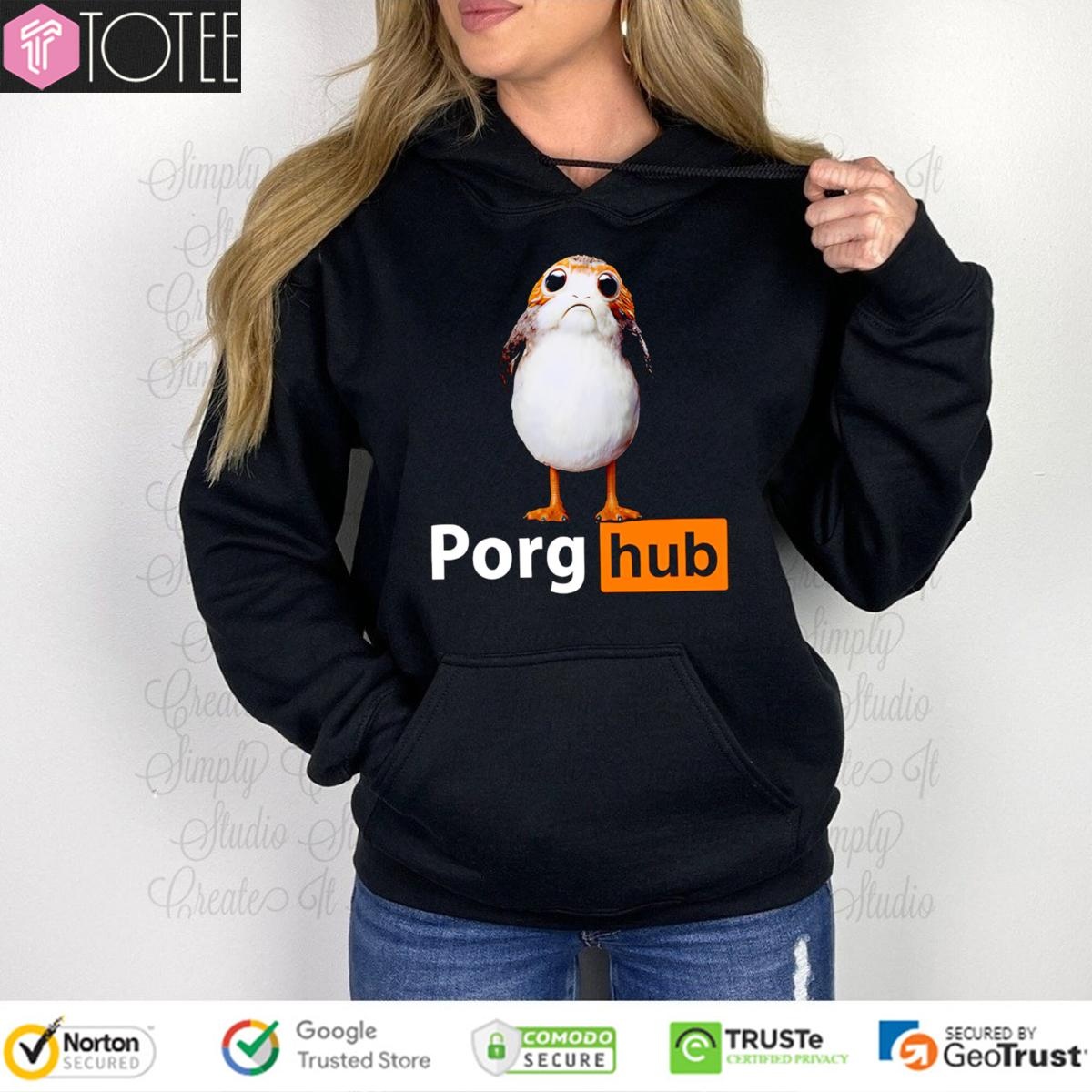 Porg Hub Parody Porg Wookieepedia Star Wars T-shirt 2