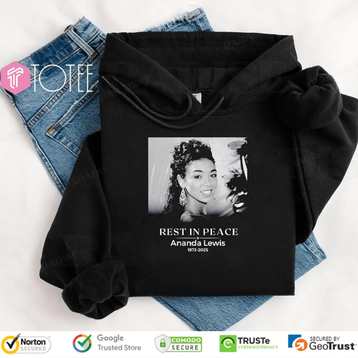 R.I.P Ananda Lewis 1973-2025 T-shirt 2