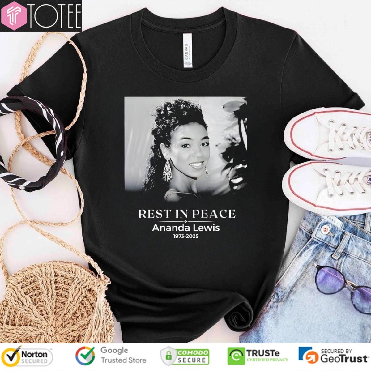 R.I.P Ananda Lewis 1973-2025 T-shirt