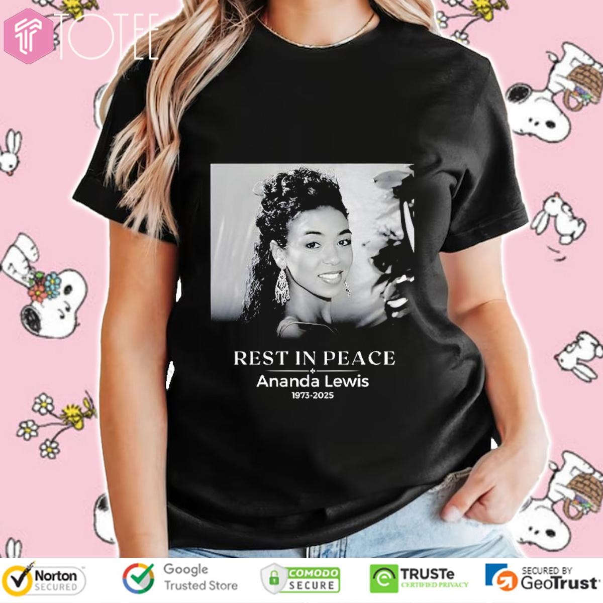 R.I.P Ananda Lewis 1973-2025 T-shirt 4