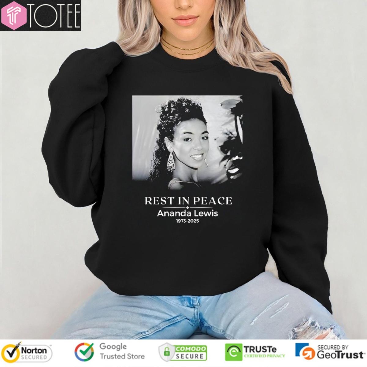 R.I.P Ananda Lewis 1973-2025 T-shirt 3
