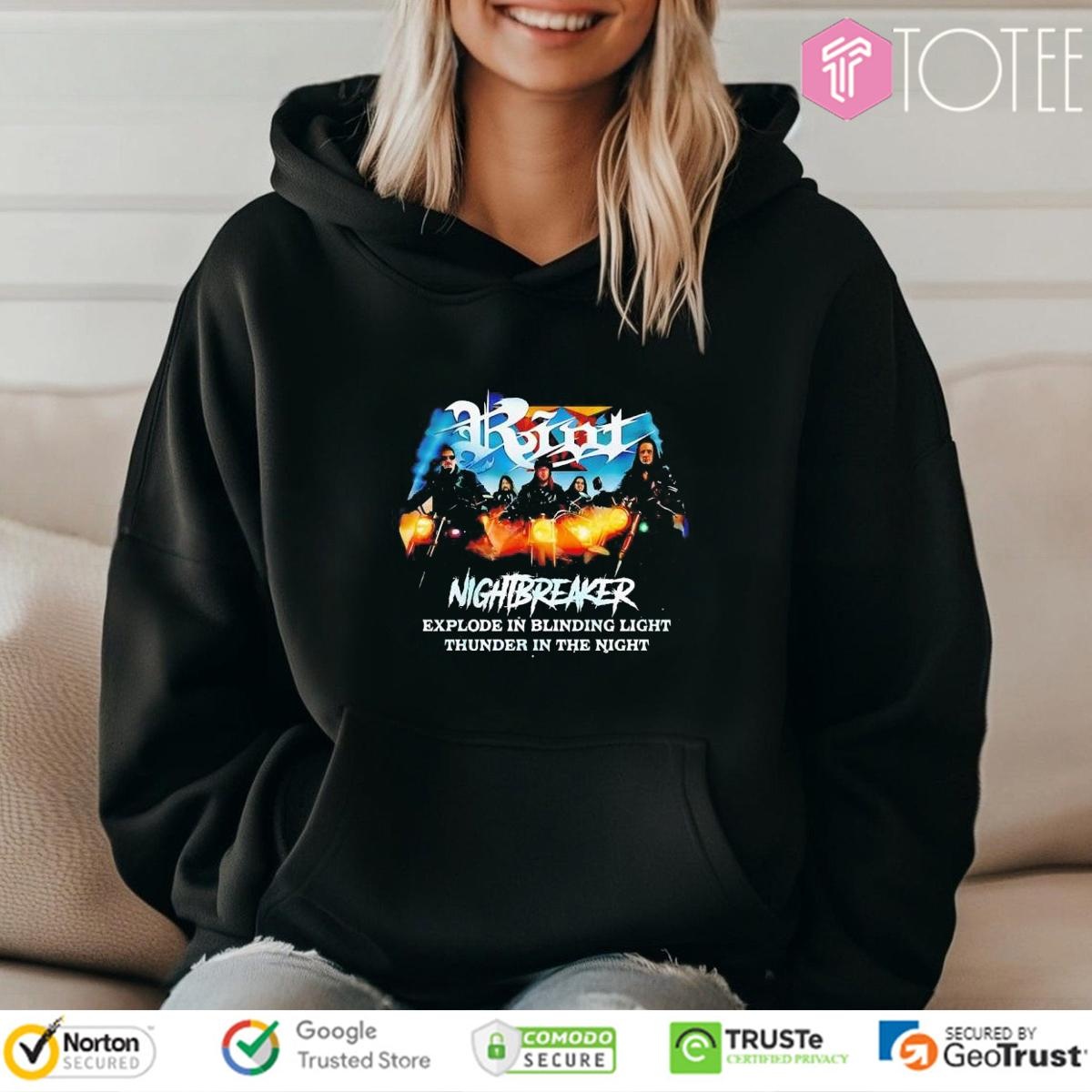 Riot Nightbreaker Explode In Blinding Light Thunder In The Night T-shirt 2