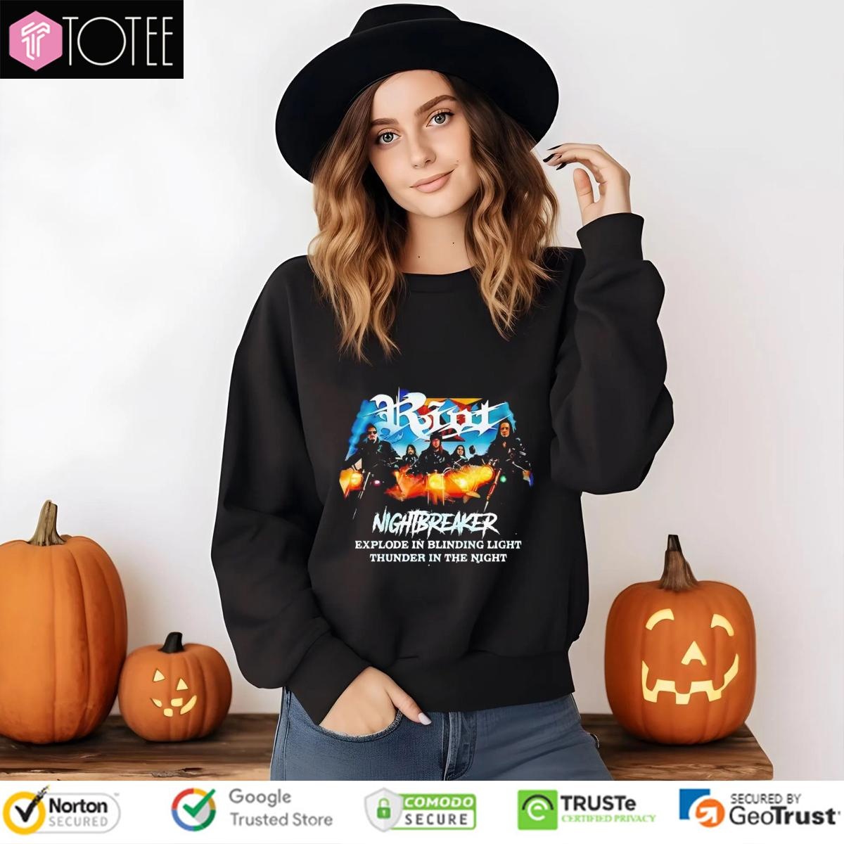 Riot Nightbreaker Explode In Blinding Light Thunder In The Night T-shirt 3