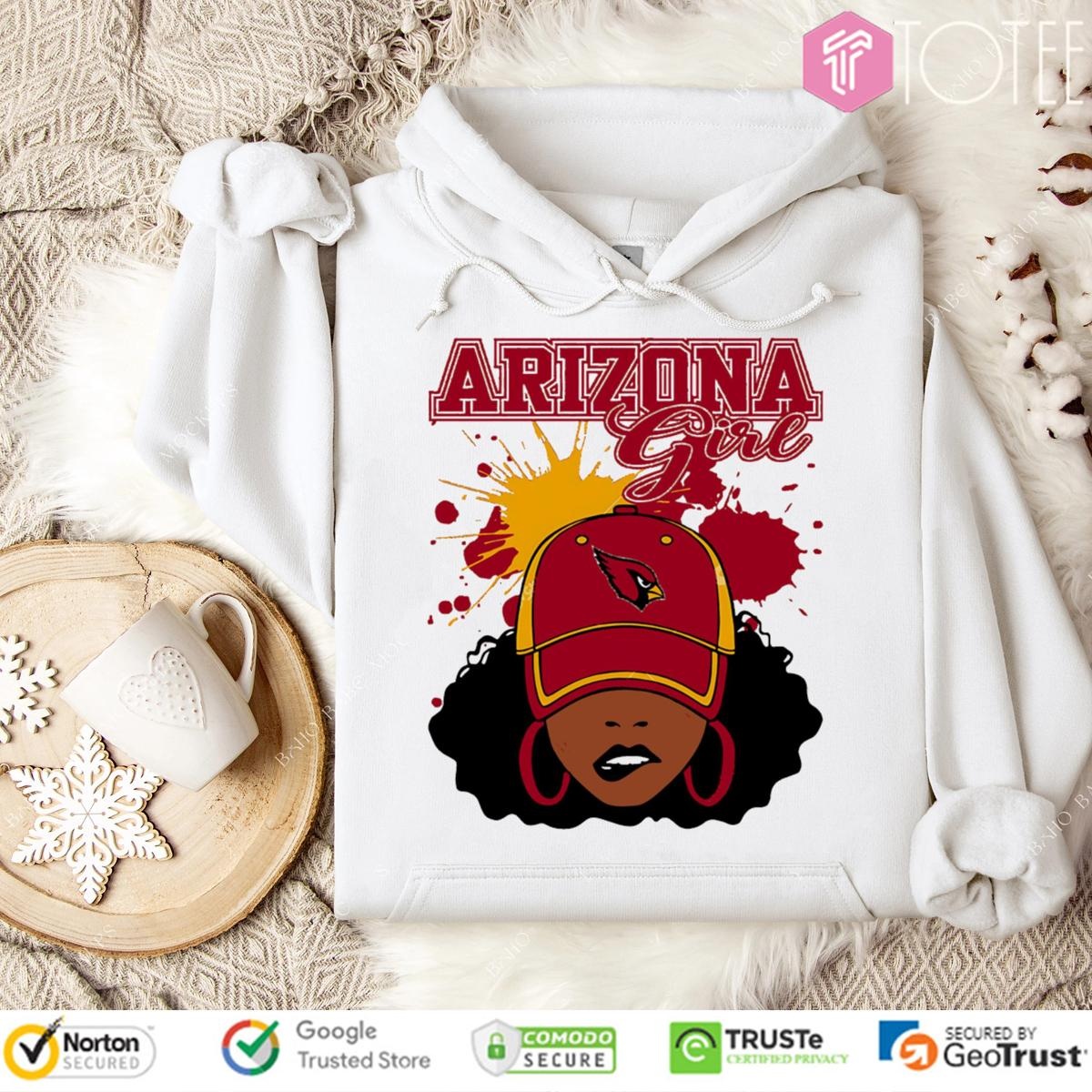 Arizona Cardinals African Girl T-shirt 2