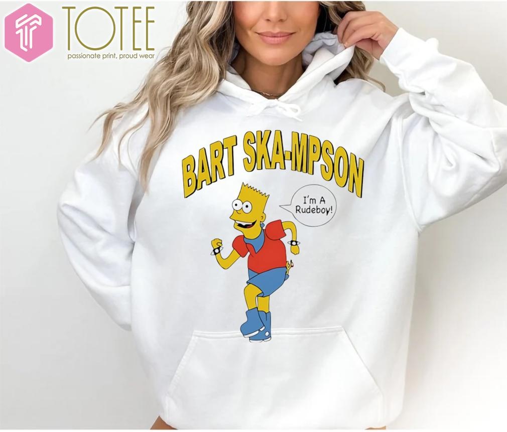 Bart Skampson Im A Rudeboy Bart Simpson T-shirt 2