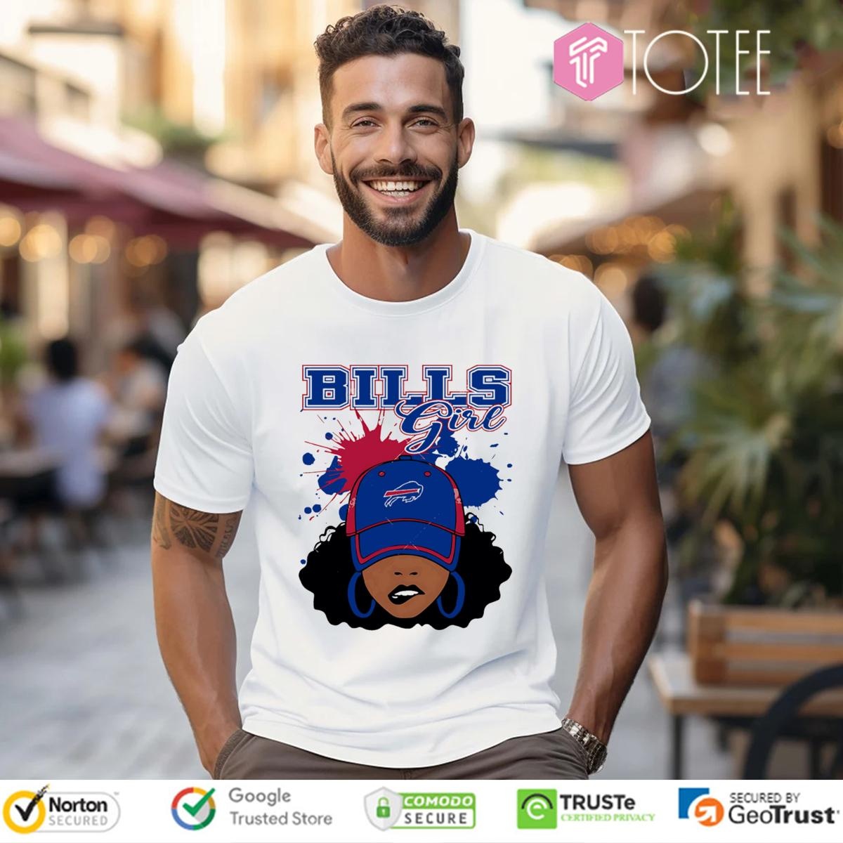 Buffalo Bills African Girl T-shirt 1