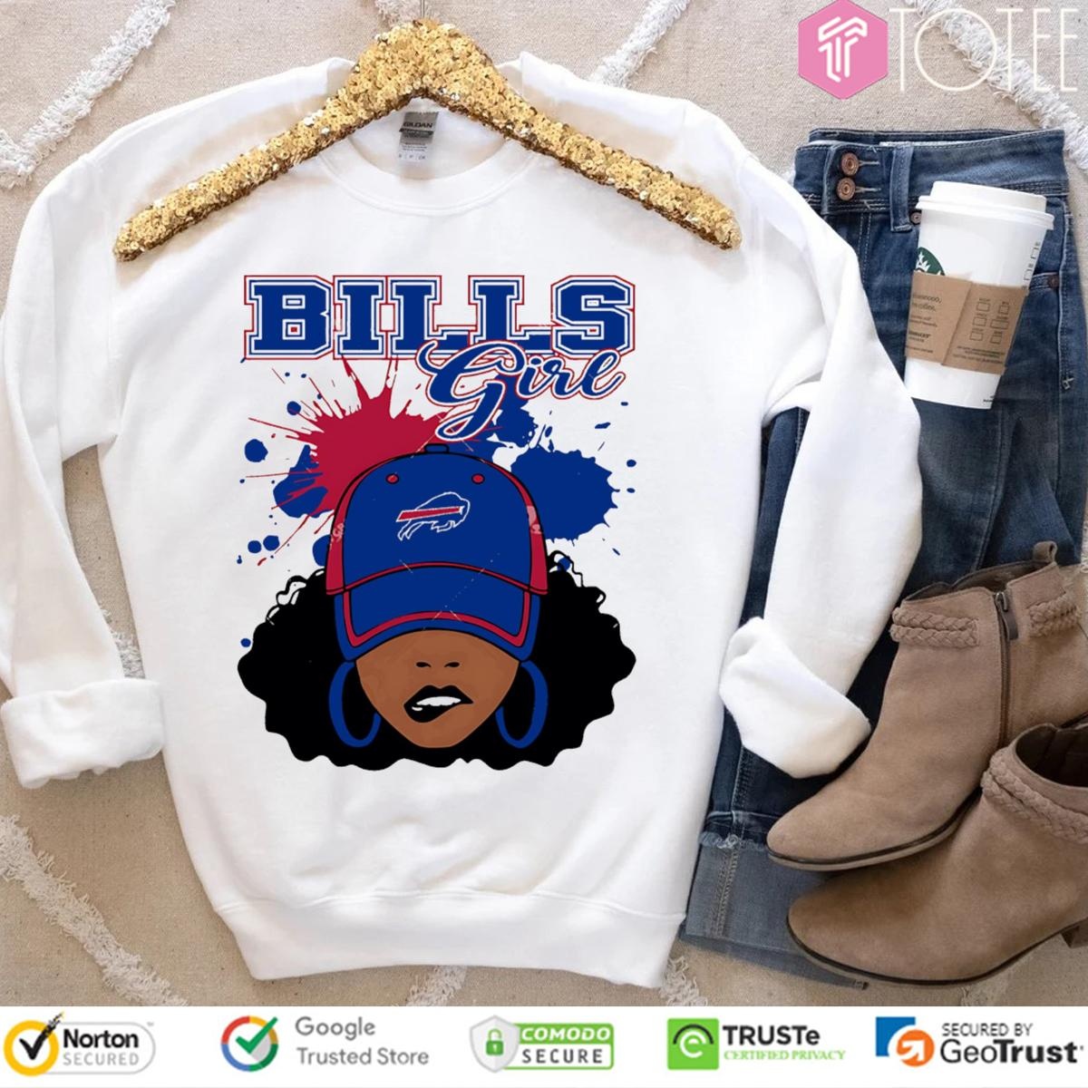 Buffalo Bills African Girl T-shirt 3
