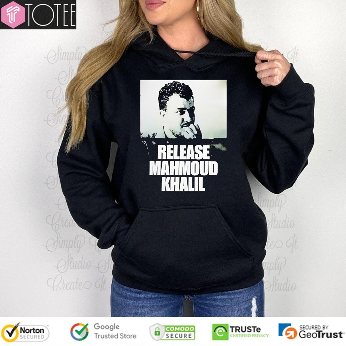 Release Mahmoud Khalil T-shirt 2