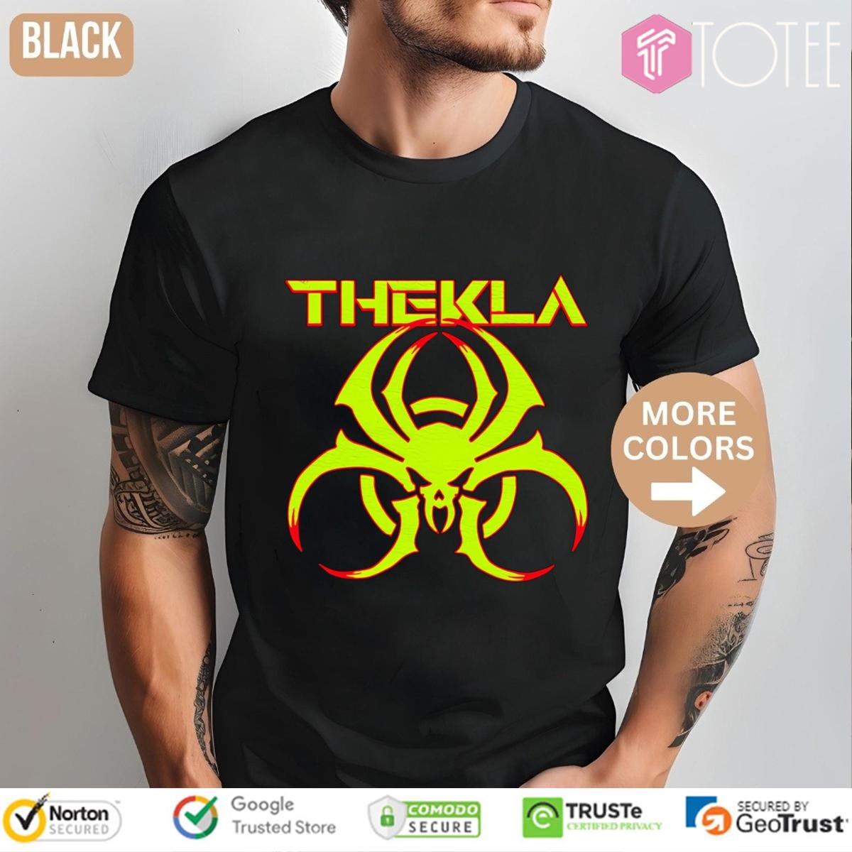 Thekla Toxic Spider Logo T-shirt 1