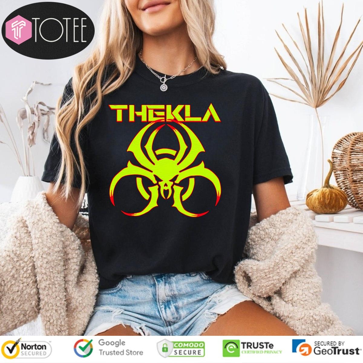 Thekla Toxic Spider Logo T-shirt 4