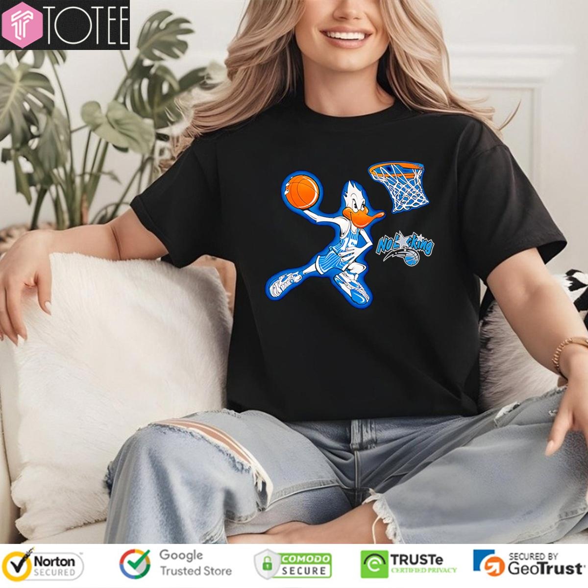 Duck Play Basketball No Lacking T-shirt 4