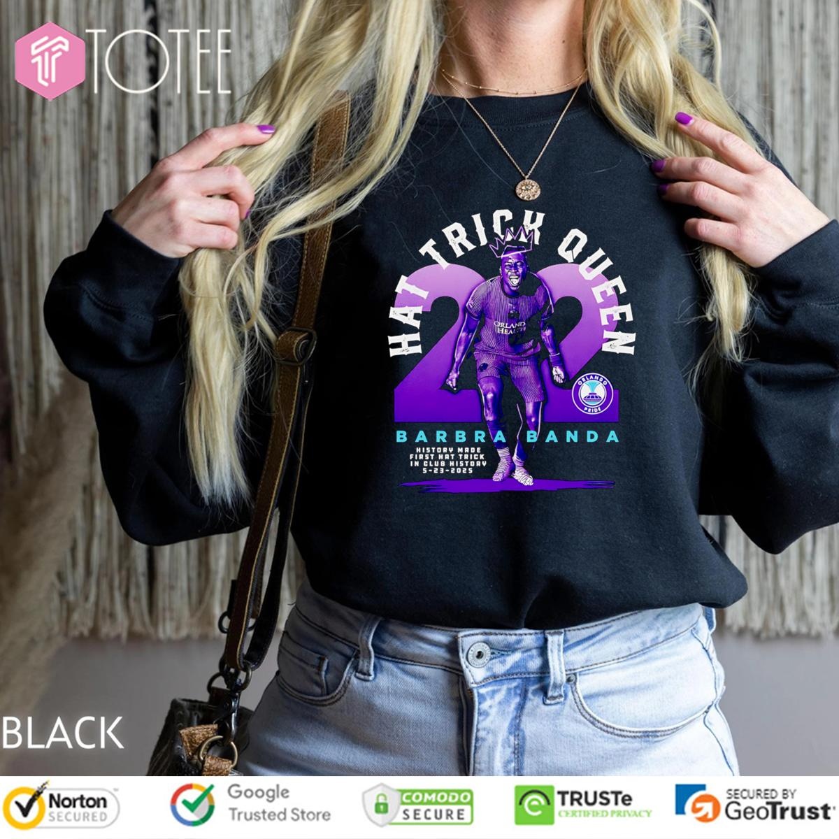 Hat Trick Queen Barbra Banda Orlando Pride Graphic T-shirt 3