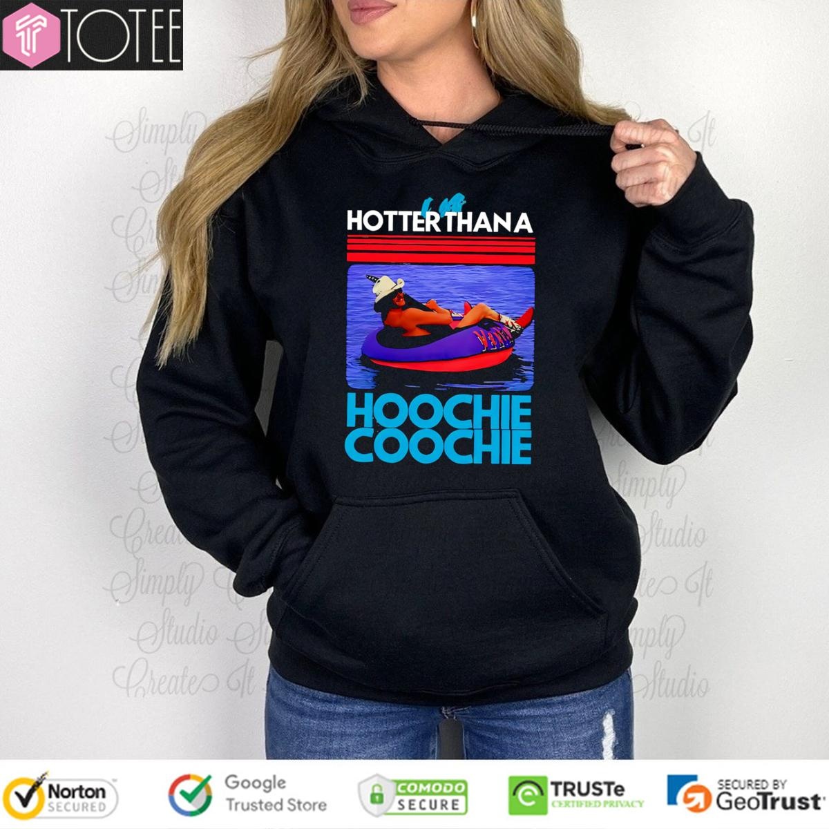 Hotter Than A Hoochie Coochie Alan Jackson Music Summer Retro T-shirt 2