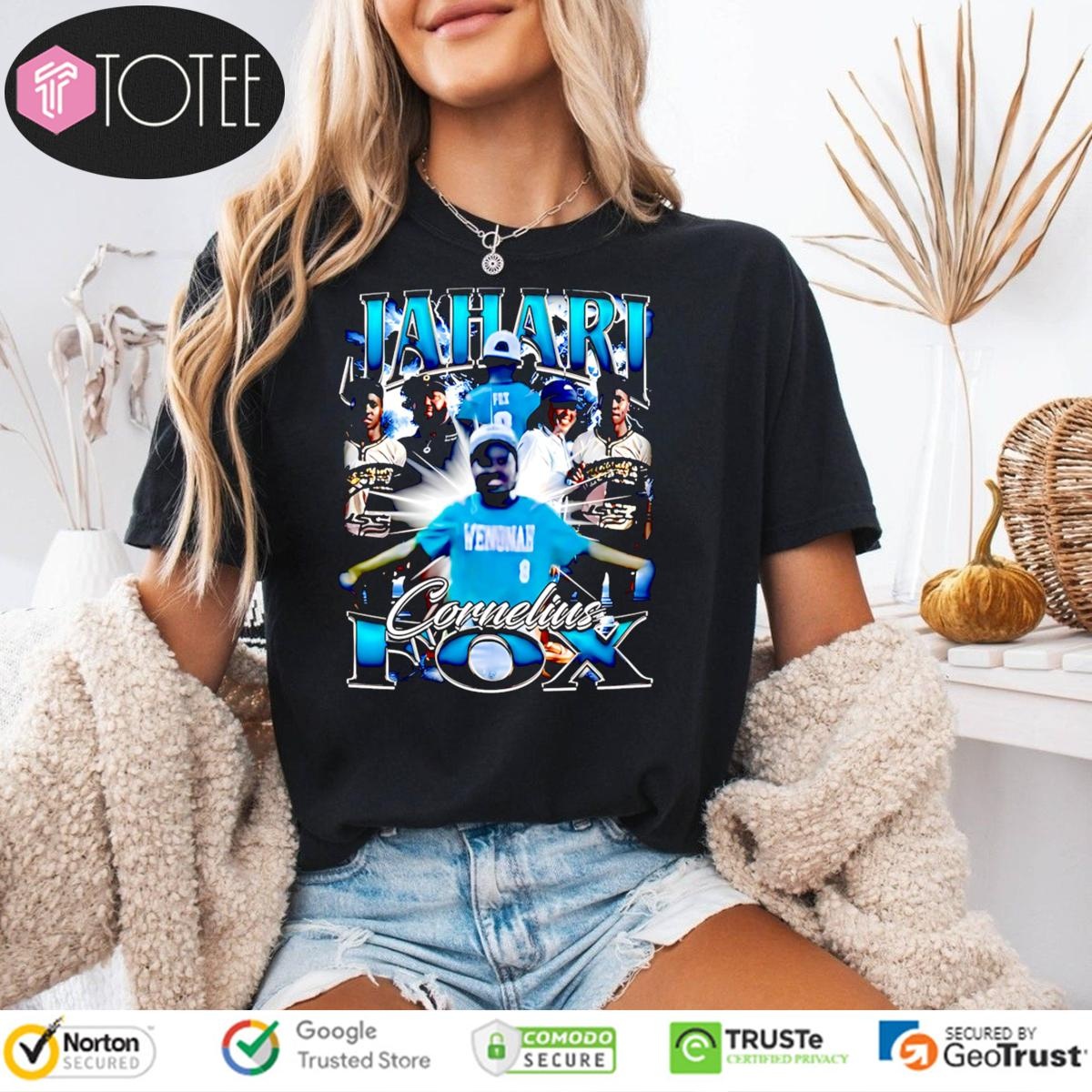 Jahari Cornelius Fox Graphic T-shirt 4