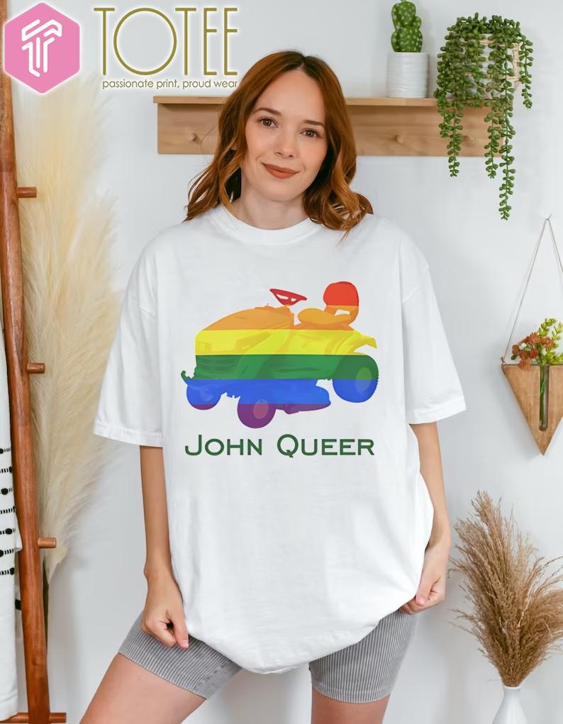 John Queer Lgbt Pride Rainbow T-shirt