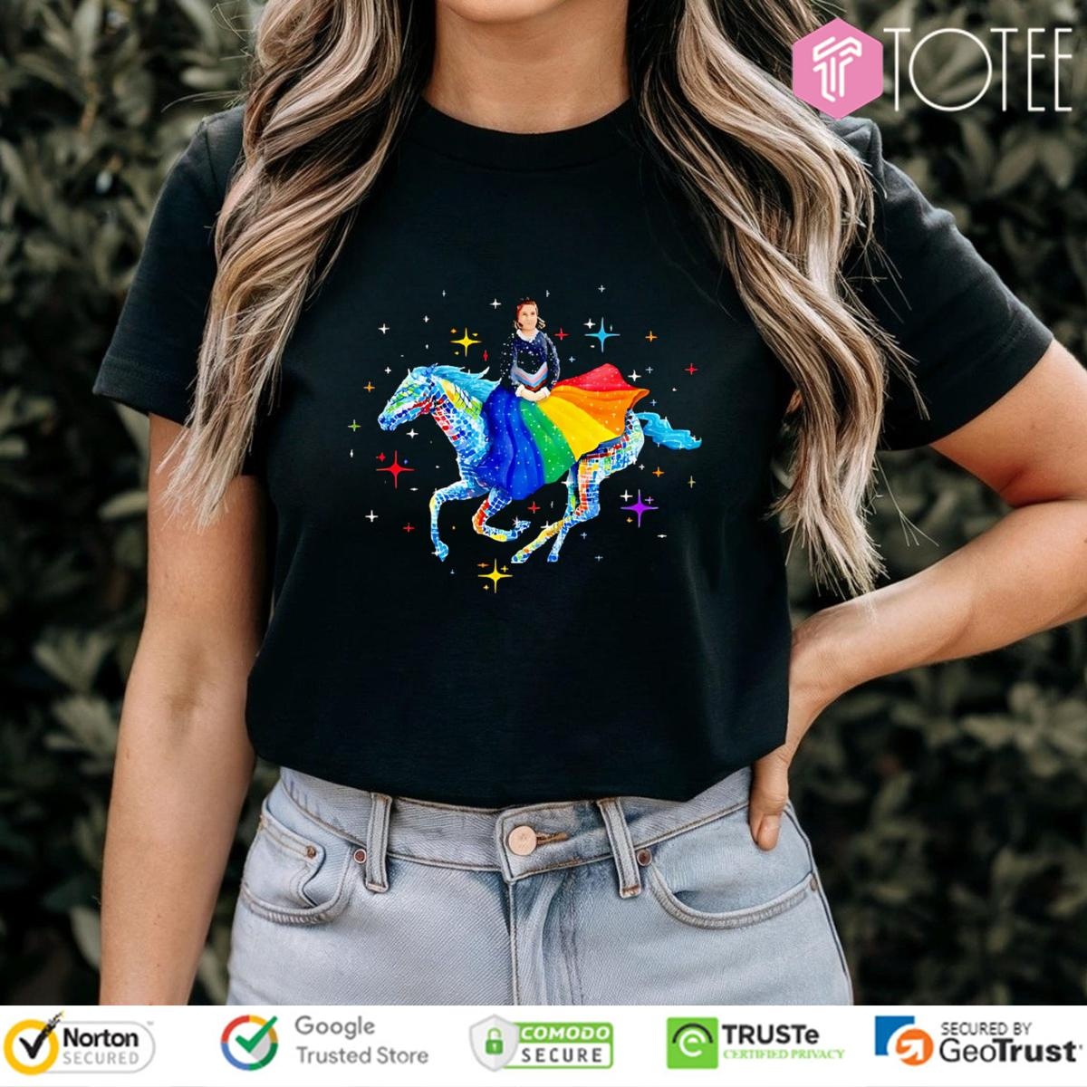 Mary Todd Lincoln Lgbt Pride T-shirt 4