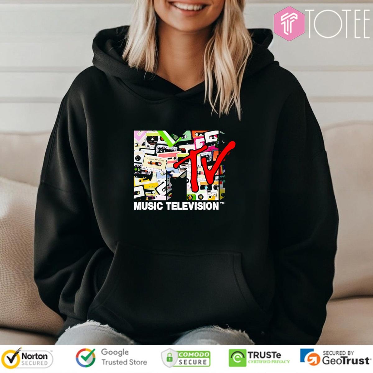 Music Television Mtv Logo T-shirt 2
