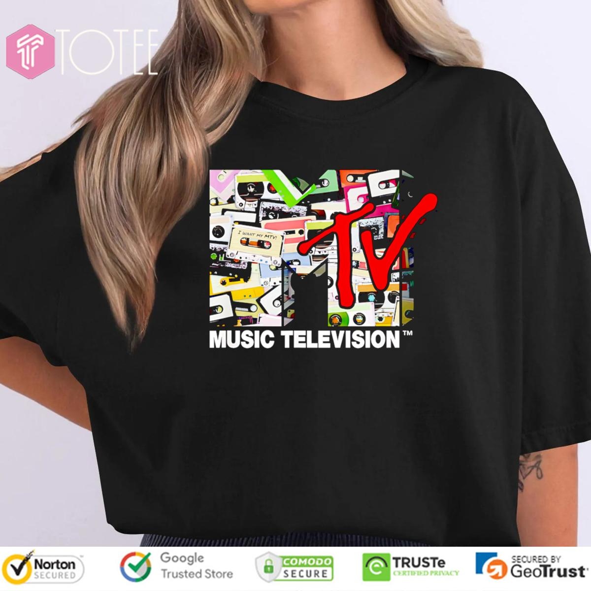 Music Television Mtv Logo T-shirt