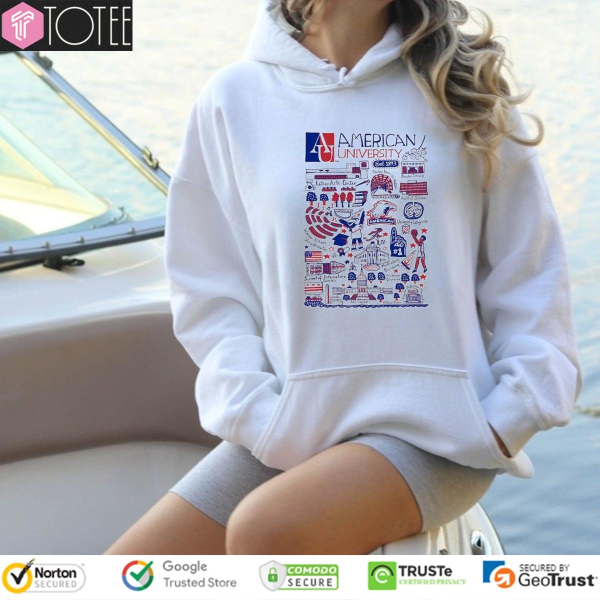 American University Art Illustration T-shirt 2